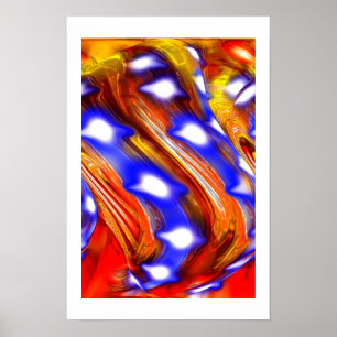 Geburt einer Galaxie Poster