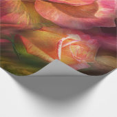 Geburt einer Rosen-Kunst-Geschenk-Verpackung Geschenkpapier (Ecke)