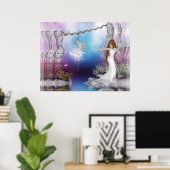 Geburt eines Fairy Fantasy Elf Magic :: Poster Pri (Heimbüro)