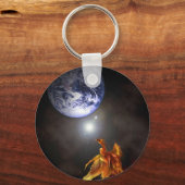 Geburt eines Phönix Schlüsselanhänger (Vorderseite)