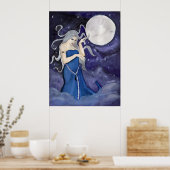 Geburt eines Sternenposters Poster (Küche)