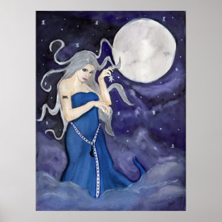 Geburt eines Sternenposters Poster