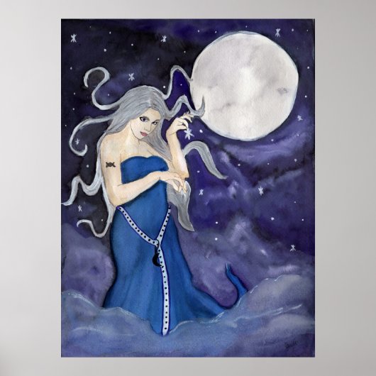 Geburt eines Sternenposters Poster (Vorne)