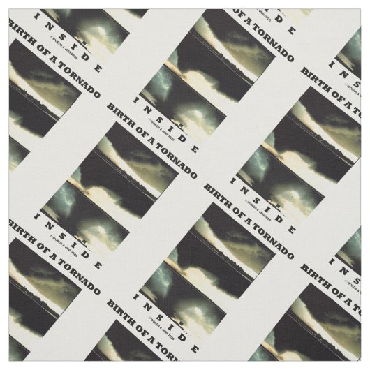 Geburt eines Tornados in der Meteorologie Stoff (Muster)