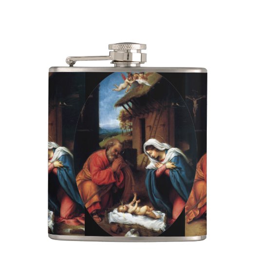 Geburt Flachmann (Vorderseite)