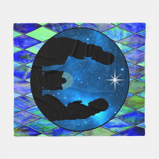 Geburt Fleecedecke (Vorderseite (Horizontal))