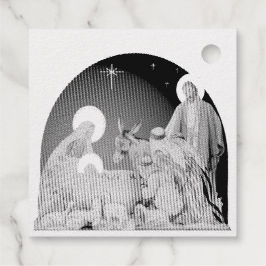 Geburt Geschenkanhänger (Rückseite)