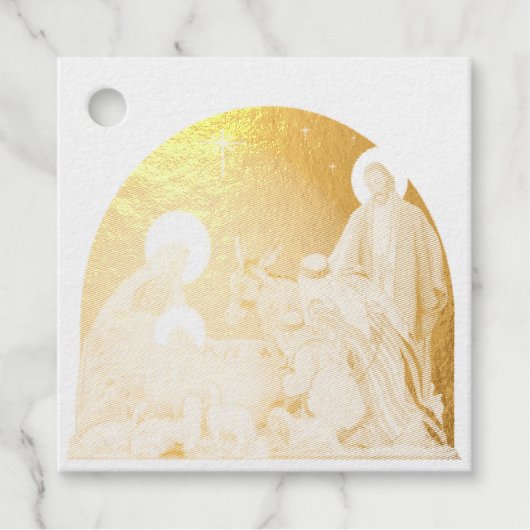 Geburt Geschenkanhänger (Vorderseite)