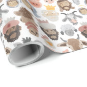 Geburt Geschenkpapier (Rolleneckpunkt)