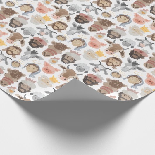 Geburt Geschenkpapier (Ecke)