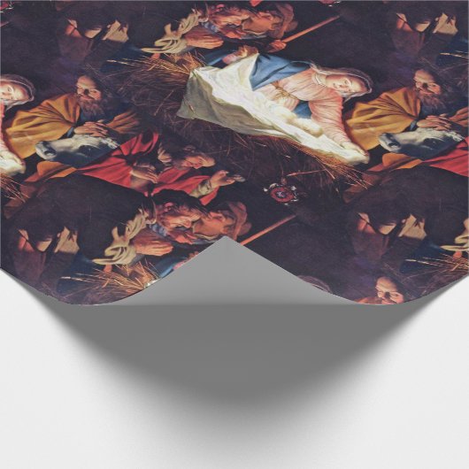 Geburt Geschenkpapier (Ecke)