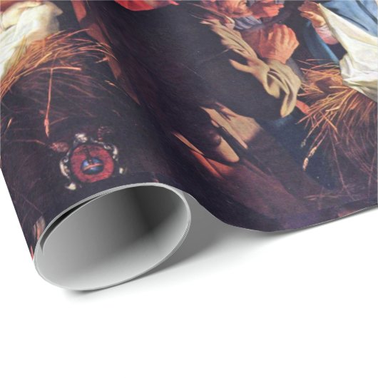 Geburt Geschenkpapier (Rolleneckpunkt)