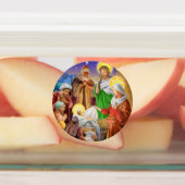 Geburt, heilige Nacht Etiketten (Befestigt)