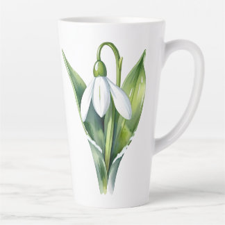 Geburt im Januar Blume Weiße Schneedecke Blume Milchtasse