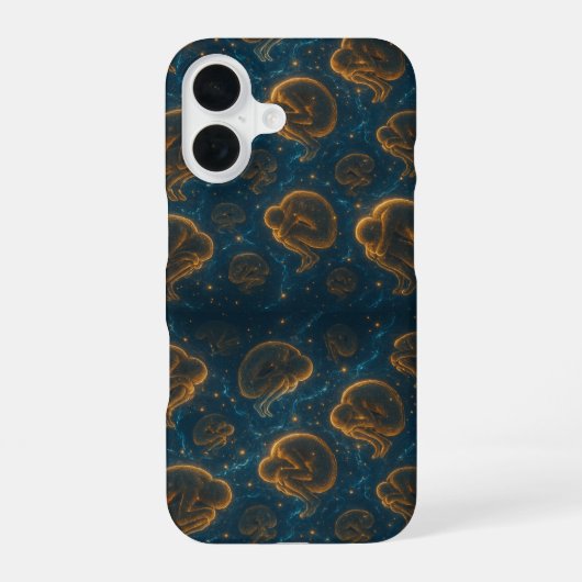 Geburt im Kosmos iPhone 16 Hülle (Rückseite)