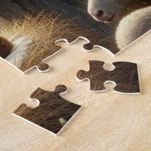 Geburt in Bethlehem Puzzle (Seite)