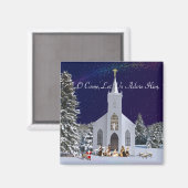 Geburt in der Kirche Magnet (Vorderseite/Rückseite)