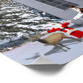 Geburt in der Kirche Poster (Ecke)