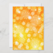 Geburt jedes Alters Sonnenschein Geburtstagsparty Einladung (Rückseite)