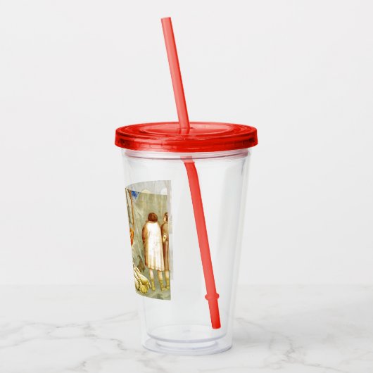 Geburt Jesu Acryltrinkbecher (Links)