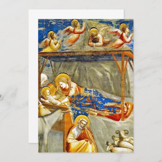 Geburt Jesu Ankündigung (Vorne/Hinten)