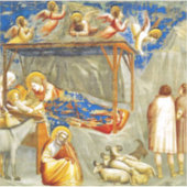 Geburt Jesu Aufkleber (Vorderseite)