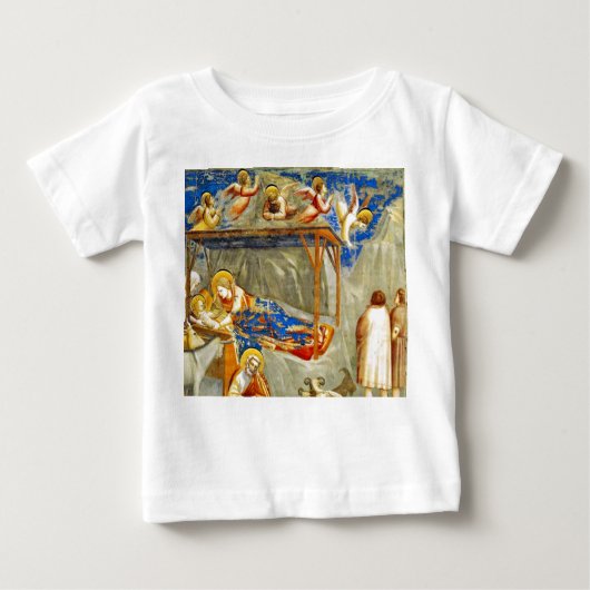 Geburt Jesu Baby T-shirt (Vorderseite)