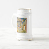 Geburt Jesu Bierglas (Vorderseite Links)