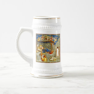 Geburt Jesu Bierglas