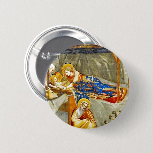 Geburt Jesu Button (Vorne & Hinten)