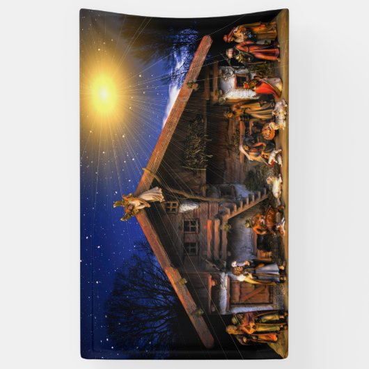 Geburt Jesu Christi Banner (Vertikal)