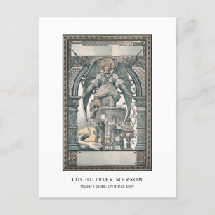Geburt Jesu Christi Engel Vintage Weihnachten Postkarte