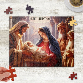 Geburt Jesu Christi Weihnachtsrätsel Puzzle