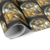 Geburt Jesu durch Botticelli C 1473 Geschenkpapier (Rolleneckpunkt)