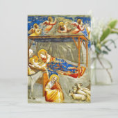 Geburt Jesu Einladung (Stehend Vorderseite)