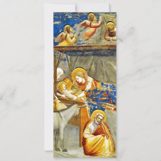 Geburt Jesu Einladung (Vorderseite)