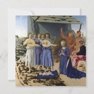 GEBURT JESU, ENGEL von PIERO DELLA FRANCESCA
