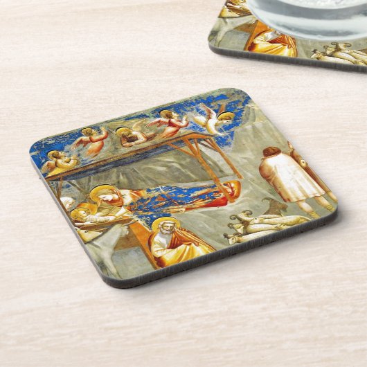 Geburt Jesu Getränkeuntersetzer (Linke Seite)