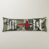 Geburt Jesu Grüne Camouflage Personalisierter Gebe Seitenschläferkissen (Vorderseite)