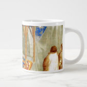 Geburt Jesu Jumbo-Tasse (Rechts)