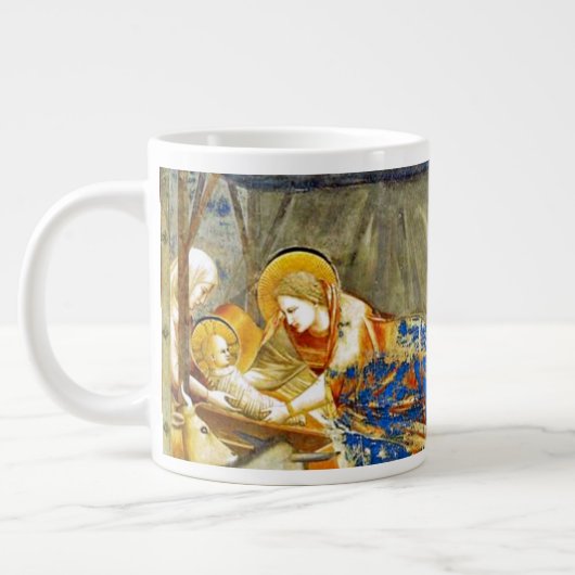 Geburt Jesu Jumbo-Tasse (Links)