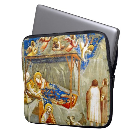 Geburt Jesu Laptopschutzhülle (Vorderseite Links)