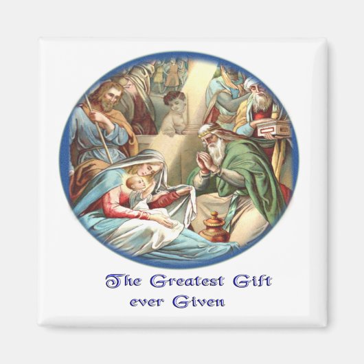 Geburt Jesu Magnet (Vorne)