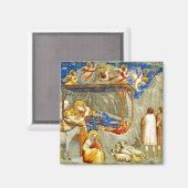 Geburt Jesu Magnet (Vorderseite/Rückseite)