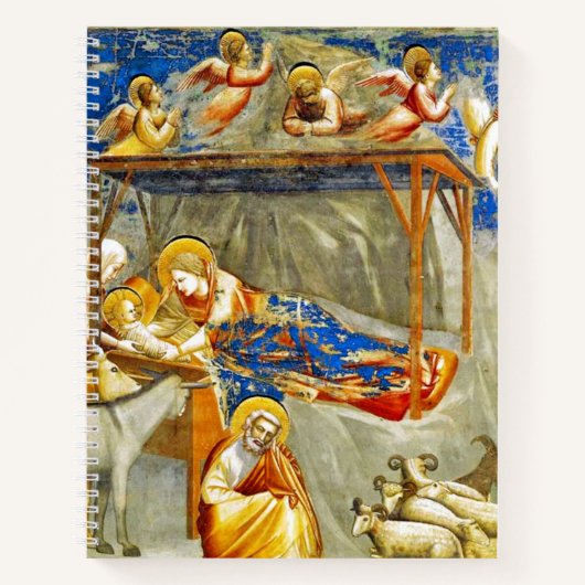 Geburt Jesu Notizblock (Vorderseite)