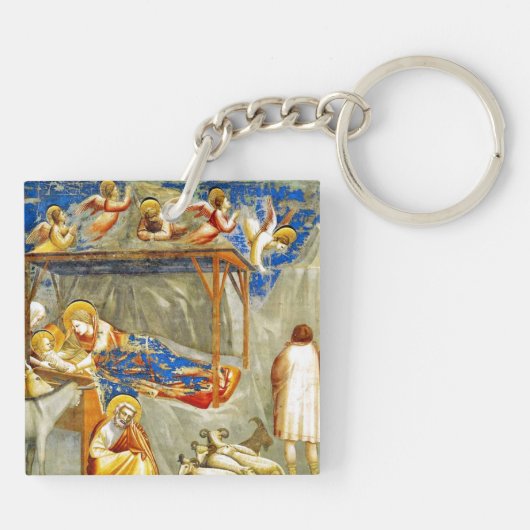 Geburt Jesu Schlüsselanhänger (Rückseite)