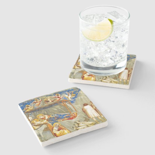 Geburt Jesu Steinuntersetzer (Seitenansicht)