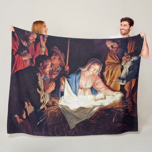 GEBURT JESUS FLEECEDECKE (Beispiel)