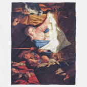 GEBURT JESUS FLEECEDECKE (Vorderseite)