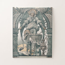 Geburt Jesus Geburtsname Engel Vintage Weihnachten Puzzle